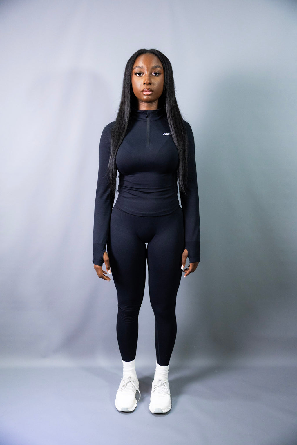 Black Sculpt 1/4 Zip